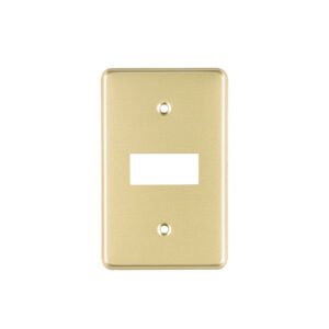 PASE-E.jpg Placa 1 módulo de aluminio línea Económica Volteck 46435