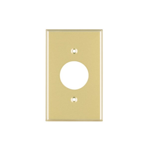 Placa para contacto redondo de aluminio línea Standard 46414