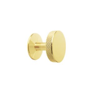 PER-152.jpg Perilla metálica estilo Oviedo latón brillante HERMEX 45823