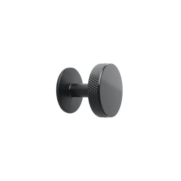 Perilla metálica estilo Oviedo negro HERMEX 45821