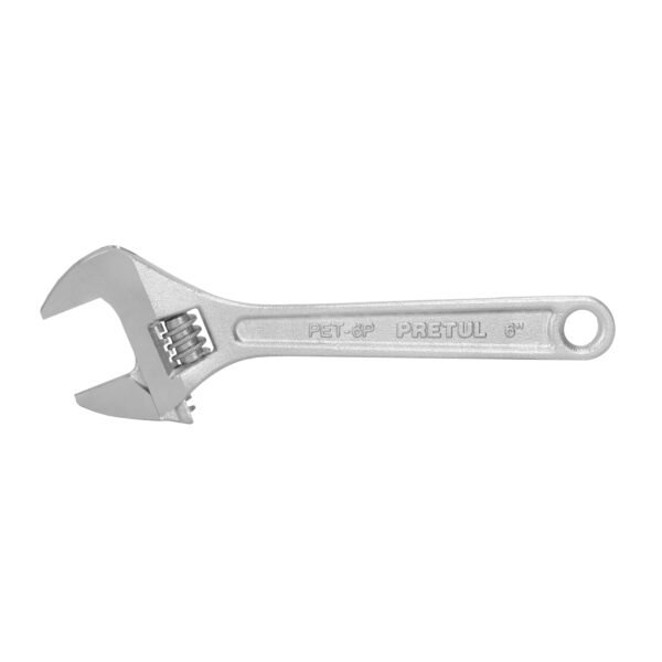 Llave ajustable (perico) 6 cromada Pretul 21814