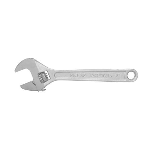 Llave ajustable (perico) 8 cromada Pretul 21815
