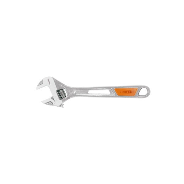 Llave ajustable (perico) 8 cromada mango de PVC Truper 15510