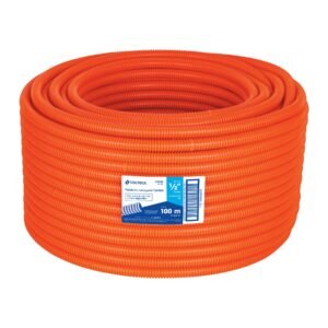 Metro de poliducto 1/2 corrugado flex. s/guía rollo 100 m 45018