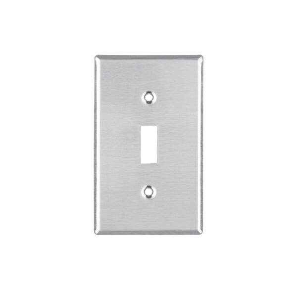 Placa de Acero Inox. para interruptor vertical Standard 46547