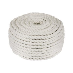 Piola de algodón de 10 mm rollo natural 1 kg FIERO 45839