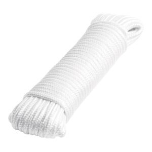 Piola de poliéster diamante de 5mmx15m blanca madeja FIERO 48393