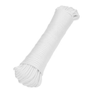 Piola de poliéster diamante de 5mmx30m blanca madeja FIERO 48396