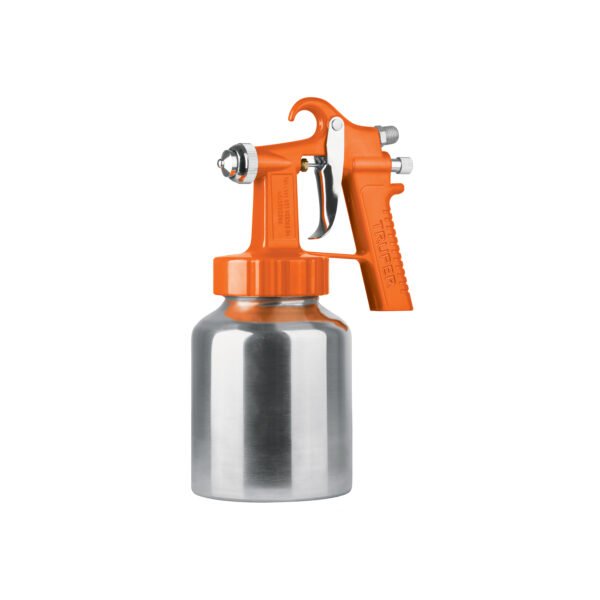 Pistola p/pintar baja presión naranja entrada sup Truper 19510