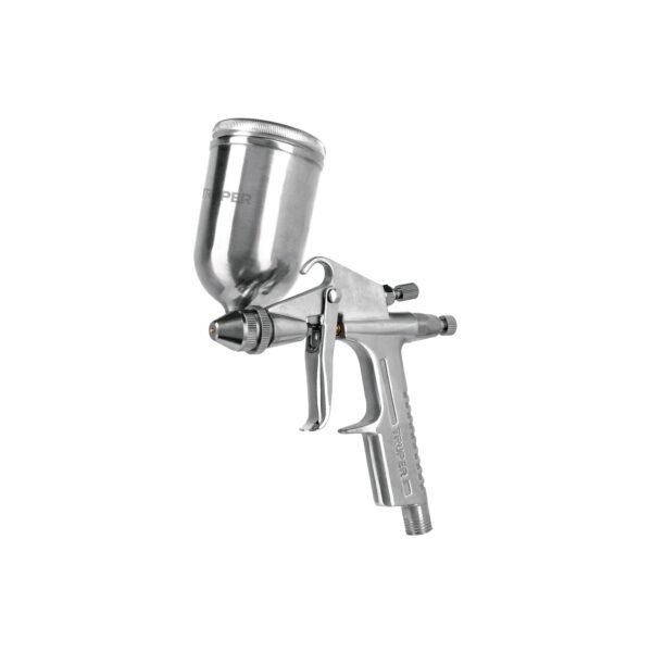 Pistola compacta p/retoque LVMP vaso alum 0.5 mm Truper 11098