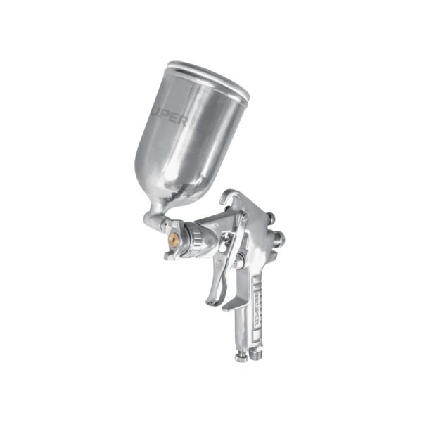 Pistola p/pintar gravedad LVMP vaso aluminio 1.4 mm Truper 11095