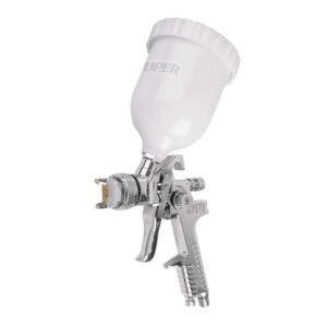 PIPI-440.jpg Pistola p/pintar gravedad HVLP vaso plástico 1.4 mm Truper 12128