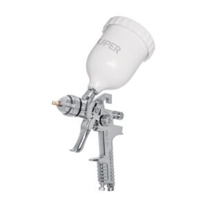 PIPI-441.jpg Pistola p/pintar gravedad HVLP vaso plástico 1.7 mm Truper 12129