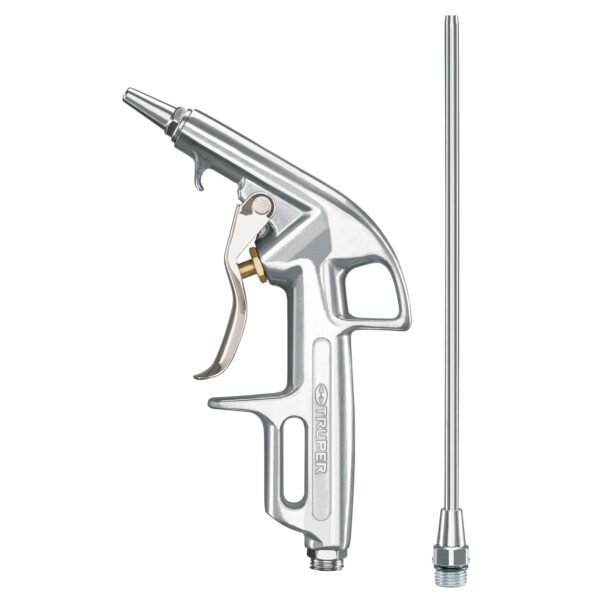 Pistola de aluminio para sopletear 2 boquillas TRUPER 10647