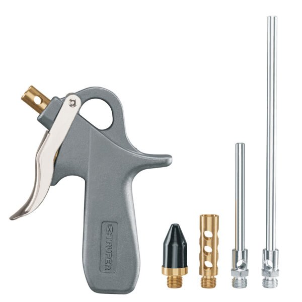 Pistola de aluminio para sopletear 5 boquillas TRUPER 10645