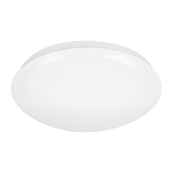 Luminario LED 18W plafón decorativo liso luz de día BASIC 47376