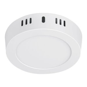 PLA-203LC.jpg Luminario LED tipo plafón 6 W redondo luz cálida blanco 48256