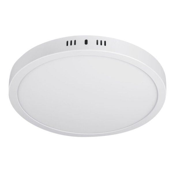 Luminario LED tipo plafón 24 W redondo luz cálida blanco 48259