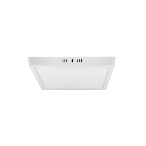 Luminario LED tipo plafón 24 W cuadrado luz de día blanco 47445