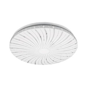 Luminario LED 15W plafón decorativo espiral luz cálidaBASIC 48209