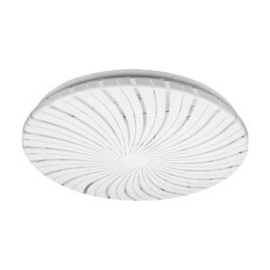 Luminario LED 18W plafón decorativo espiral luz cálidaBASIC 48210