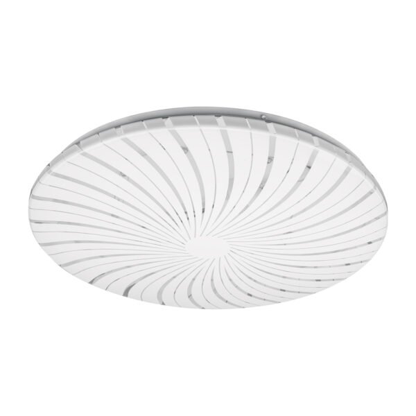 Luminario LED 22W plafón decorativo espiral luz cálidaBASIC 48211