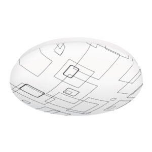 Luminario LED 18W plafón decorativo cuadros luz de díaBASIC 43178