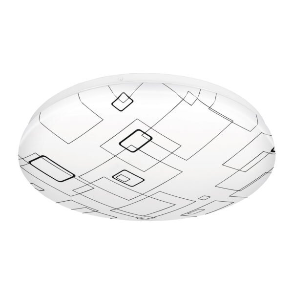 Luminario LED 22W plafón decorativo cuadros luz de díaBASIC 43179