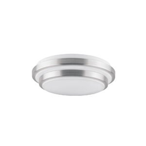 Luminario LED 22W plafón decorativo metálico luz día BASIC 29008