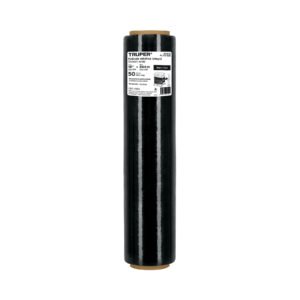 Rollo de 244 m película plástica negra ancho 18 cal 50 104118