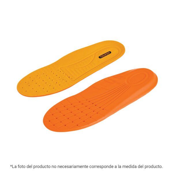 Bolsa con par de plantillas memory foam p/zapato talla 23 104157