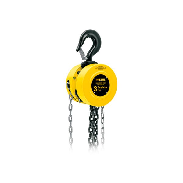 Polipasto de cadena de 3 ton Pretul 27129