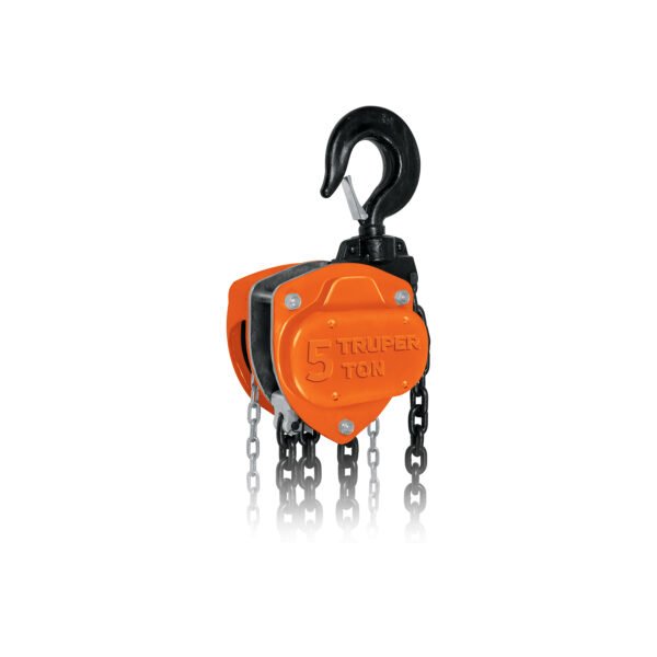 Polipasto industrial de cadena 5 toneladas Truper 16828