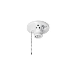 POPO-20.jpg Portalámpara de porcelana con ladrón y cadena Volteck 46526