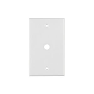 Placa de ABS pasacable Standard blanco Volteck 49711
