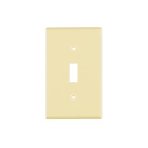 Placa de ABS para interruptor vertical Standard marfil 46415