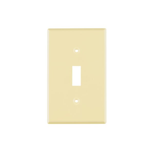 Placa de ABS para interruptor vertical Standard marfil 46415