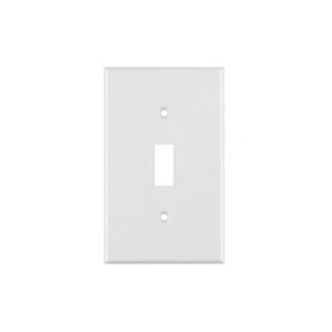 Placa de ABS para interruptor vertical Standard blanco 47726