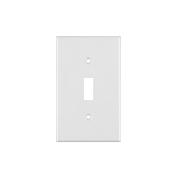 Placa de ABS para interruptor vertical Standard blanco 47726