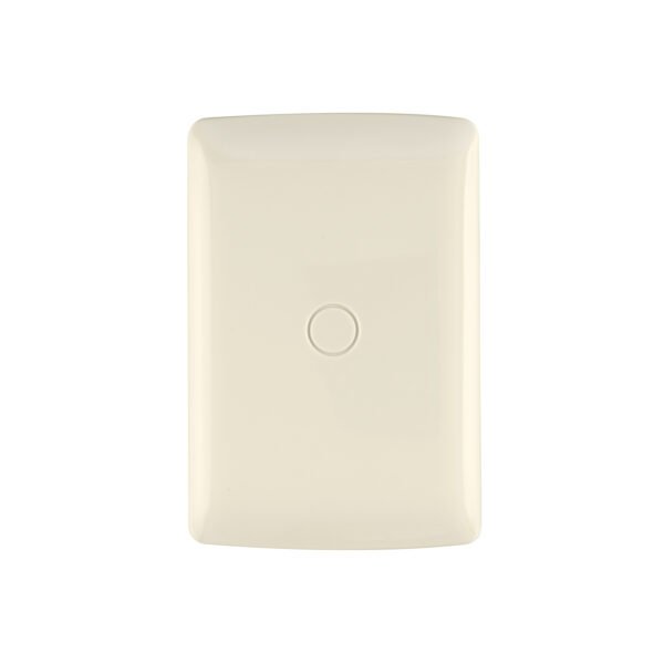 Placa de ABS ciega línea Italiana color marfil Volteck 46144