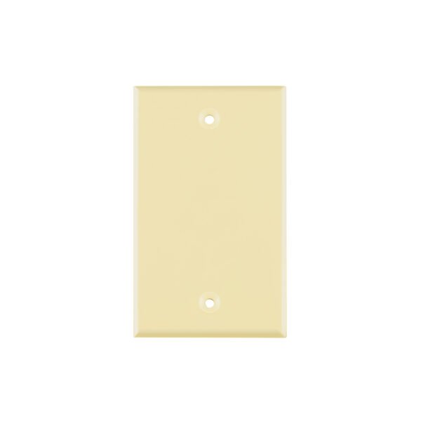 Placa de ABS ciega Standard marfil Volteck 46400