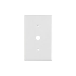 Placa de ABS para atenuador Standard blanco Volteck 49712