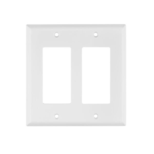 Placa 2 ventanas de policarbonato línea Classic Volteck 46419