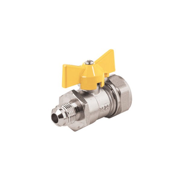 Válvula esfera para PE-AL-PE 1/2a flare 3/8 Foset 45947