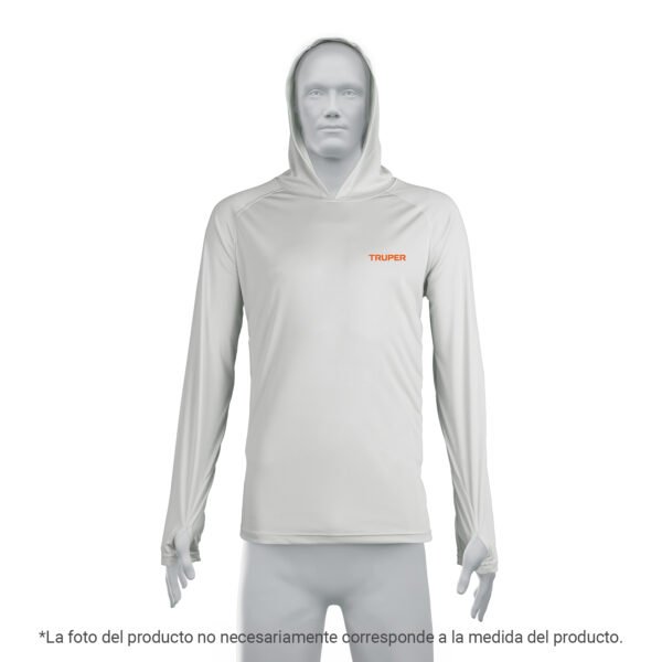 Playera protección solarm. larga c/gorrohombreG TRUPER 103978