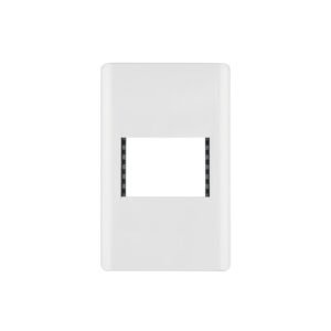 PPSE15-LB.jpg Placa blanca de 1 ventana 1.5 módulos línea Lisboa Volteck 47938