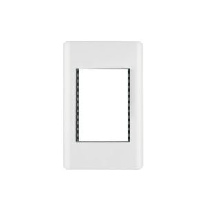 PPTR-LB.jpg Placa blanca de 1 ventana 3 módulos línea Lisboa Volteck 47939
