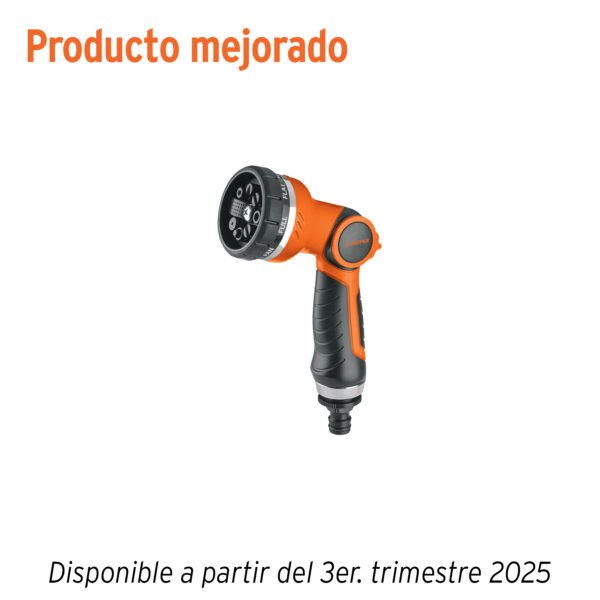 Pistola para riego de 8 funciones plástica Truper 17479