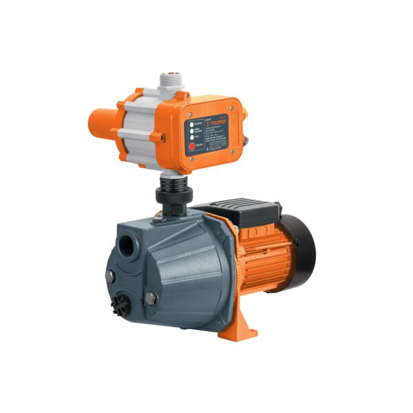 Bomba presurizadora jet hierro 1/2 HP con control Truper 102856