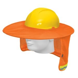 PROCA-N.jpg Protector solar plegable para casco naranja con reflejante 100353